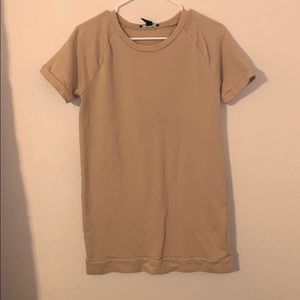 Short-Sleeve Sweater Dress